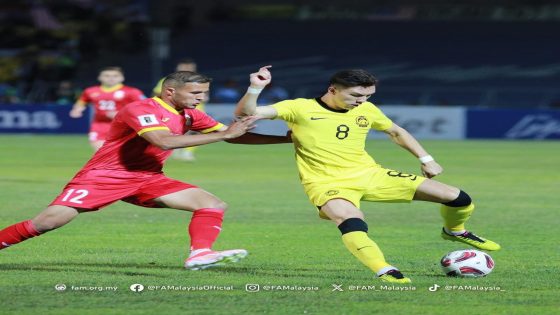 Football: It gets harder for Harimau Malaya after draw against Kyrgyzstan – MASHAHER