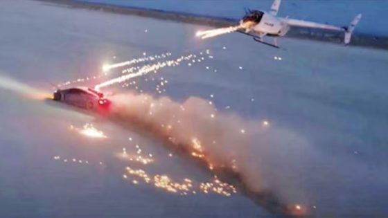 YouTuber arrested for helicopter and Lamborghini fireworks stunt – MASHAHER