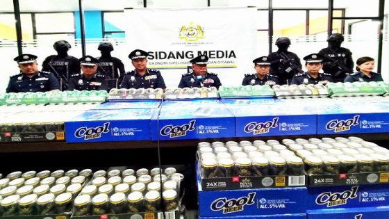 Sabah Customs seizes beer worth RM2.7mil in latest false declaration case – MASHAHER