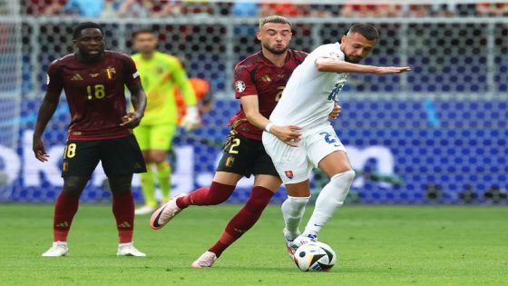 Football: Soccer-Slovakia stun wasteful Belgium as VAR twice denies Lukaku – MASHAHER