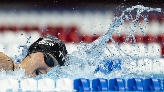 Swimming: Olympics-Ledecky continues domination of 1,500m freestyle at US trials – MASHAHER