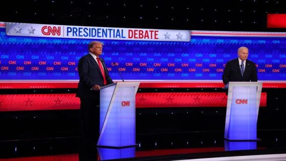 Biden stumbles early, Trump fires out falsehoods at first debate – MASHAHER