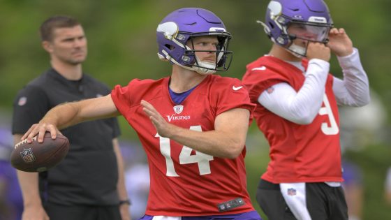 Sam Darnold, not J.J. McCarthy, will open training camp as Vikings’ starting quarterback – MASHAHER