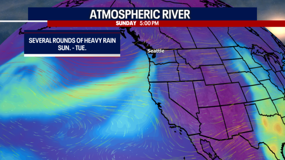 Significant late-season atmospheric river to drench Western Washington – MASHAHER