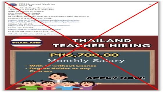 Imposter sites of Philippine professional licensing body target overseas jobseekers – MASHAHER