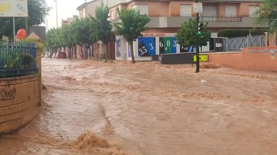 Torrential rainstorm floods roads in Spain’s Murcia – MASHAHER