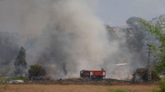 Israeli jets strike targets in Lebanon after missile barrage hits northern areas – MASHAHER