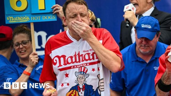 hot dog champ blocked from Nathan’s contest over vegan sponsor – MASHAHER