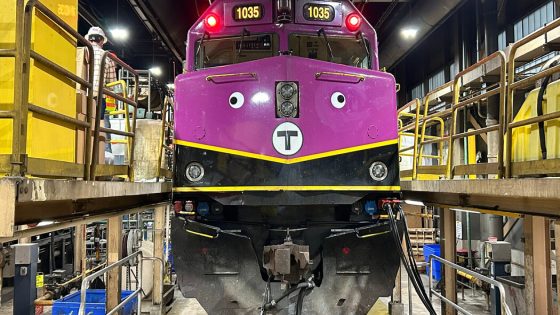 Googly-Eyed Trains Lift the Spirits of Boston Riders – MASHAHER