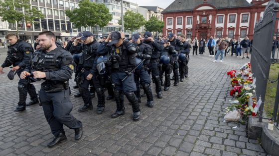 German police officer dies of wounds suffered in knife attack – MASHAHER