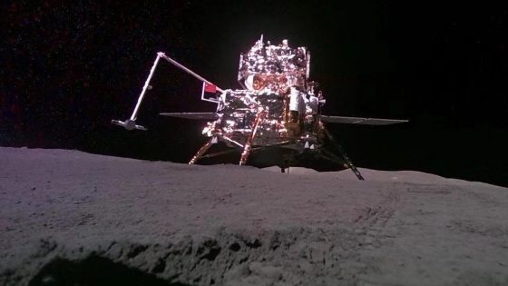 China space probe returns with rare Moon rocks – MASHAHER