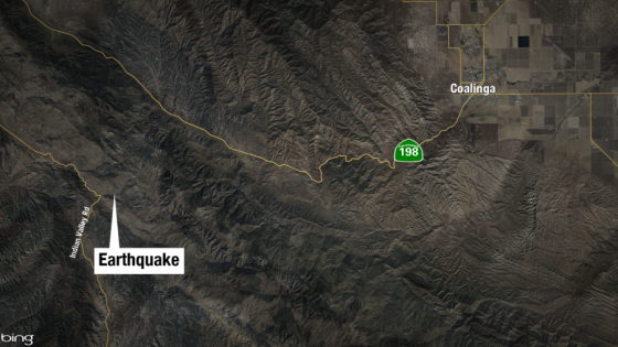 Earthquake recorded 16 miles outside Coalinga – MASHAHER