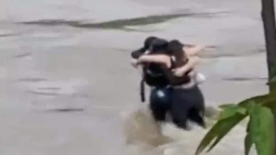 Three friends filmed in final embrace before being swept away by flash floods in Italy – MASHAHER