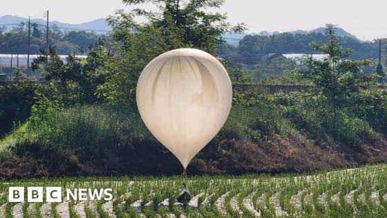 North Korea trash balloons contained human waste and ruined clothes – MASHAHER