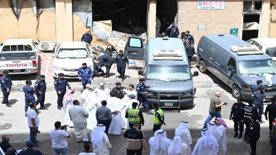 Kuwait Fire Victims’ Bodies Charred, DNA Testing On To Confirm Identity – MASHAHER