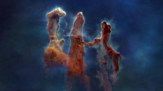 Spectacular new “3D” Pillars of Creation merges Hubble and Webb views – MASHAHER