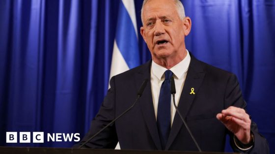 Israeli war cabinet minister Benny Gantz quits emergency government – MASHAHER