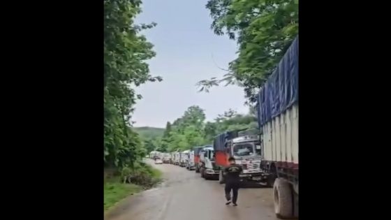 Manipur’s Only Remaining Lifeline National Highway 37 To Jiribam Blocked, Huge Challenge For DGP Rajiv Singh – MASHAHER