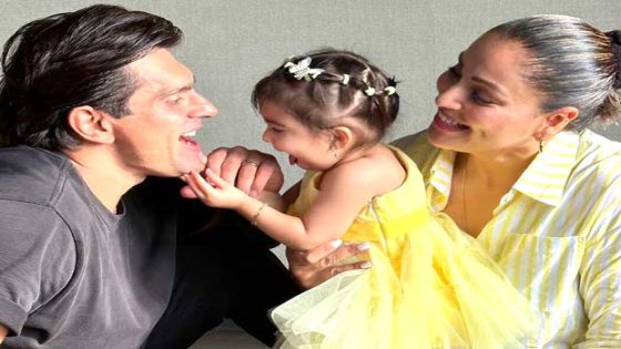 Bipasha Basu and Karan Singh Grover enjoy yoga with daughter Devi, watch : Bollywood News – MASHAHER