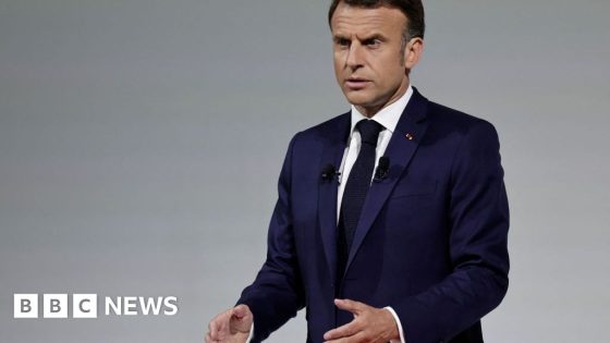 France’s Macron urges voters to join and say no to extremes – MASHAHER