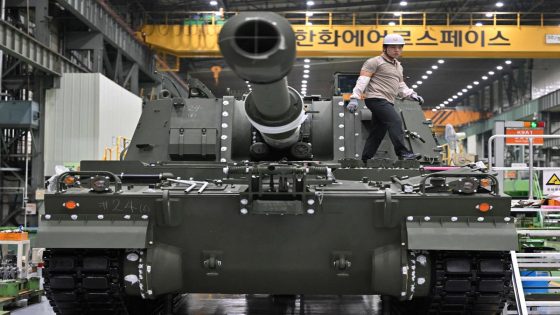 A South Korean weapons company once seen as a dinosaur is now churning out howitzers twice as fast as its Western competitors – MASHAHER