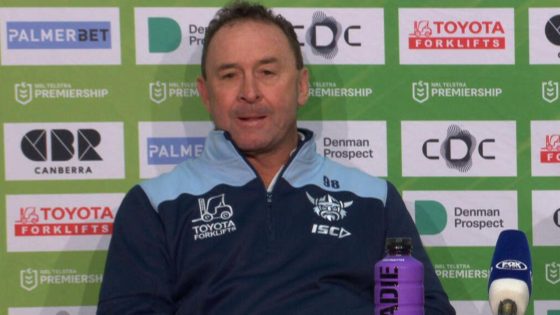 Ricky Stuart press conference, referees, what did he say, Canberra Raiders v Melbourne Storm, watch, video – MASHAHER