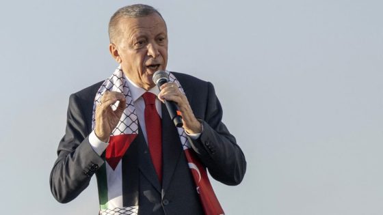 Erdogan turns up the heat on Israel as his party’s popularity wanes – MASHAHER