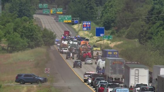 Spikes rip apart stolen semi’s tires along I-205 in 2-state pursuit – MASHAHER