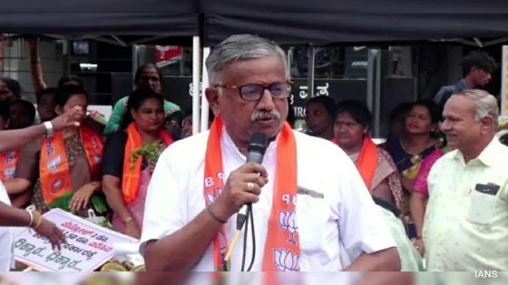 Karnataka BJP Leader MB Bhanuprakash Dies Of Heart Attack During Fuel Price Hike Protest – MASHAHER