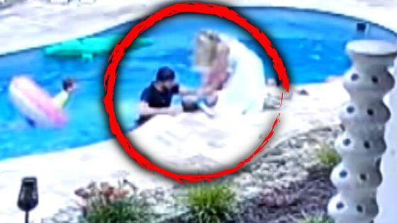 Hero Dad Jumps in Pool to Rescue 2-Year-Old Daughter – MASHAHER