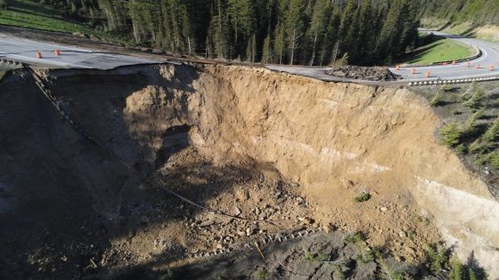 Landslide leads to ‘catastrophic failure’ of popular Wyoming mountain pass highway – MASHAHER