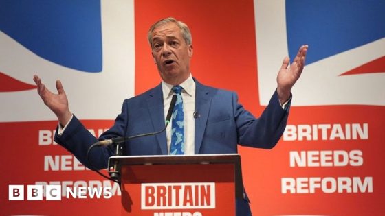 Nigel Farage to run as Reform UK candidate in Clacton – MASHAHER