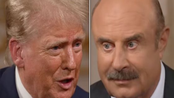 Dr. Phil’s Description Of Donald Trump During Their Interview Has Folks Thinking… What?!? – MASHAHER