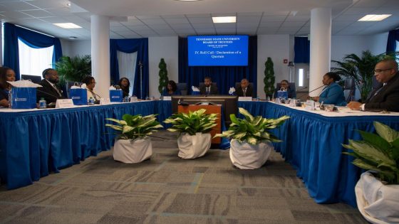 Tennessee State University board scraps presidential search, starts new quest for leader – MASHAHER