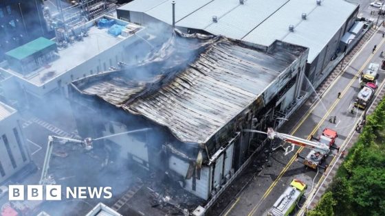 Exploding lithium batteries spark deadly factory fire – MASHAHER