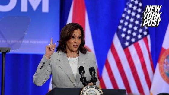 Kamala Harris is next Democrat pick after Biden, but only 34% of voters say she would win an election: poll – MASHAHER