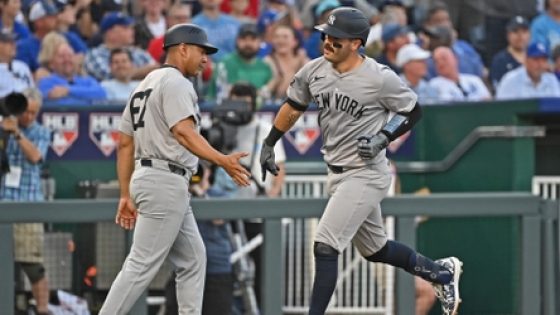 Yankees launch three home runs in 10-1 rout of Royals – MASHAHER