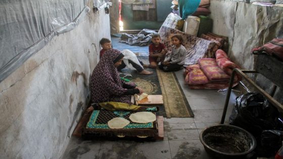 In Gaza, Palestinians return to a shelter scarred by war – MASHAHER