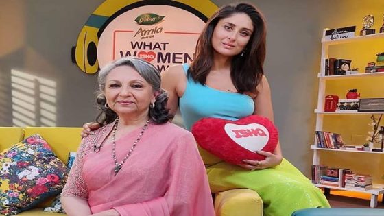 Sharmila Tagore reviews Kareena Kapoor Khan starrer Crew; says, “It is absurd, of course, beyond belief but there are three women pulling off this adventure” : Bollywood News – MASHAHER