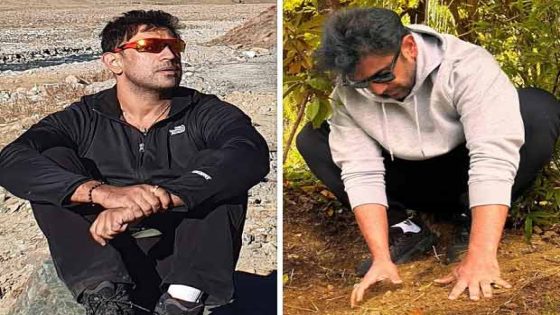 10 times Amit Sadh showed his immense love for mountains and nature 10 : Bollywood News – MASHAHER