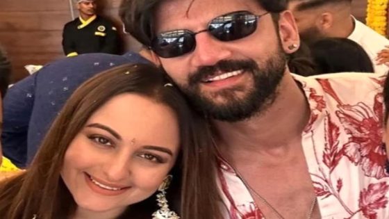 Sonakshi Sinha reflects bridal glow ahead of wedding to Zaheer Iqbal, watch : Bollywood News – MASHAHER