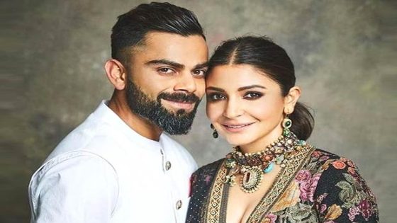 Anushka Sharma and Virat Kohli spotted with daughter Vamika at New York hotel, watch : Bollywood News – MASHAHER