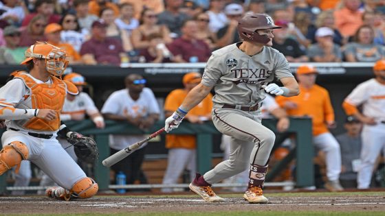 Men’s College World Series Finals: Texas A&M pummels Tennessee in Game 1 – MASHAHER