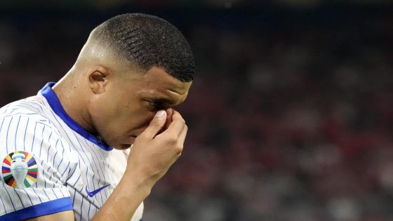 Euro 2024: Kylian Mbappé reportedly expected to miss France’s next match vs. Netherlands – MASHAHER