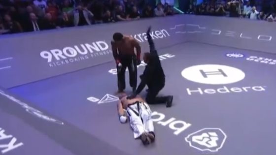 Video: Ex-UFC fighter James Vick gets viciously knocked out at Karate Combat 47 – MASHAHER