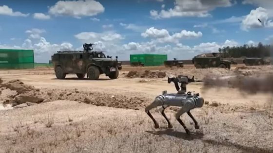 Chinese militaryâs rifle-toting robot dogs raise concerns in Congress – MASHAHER