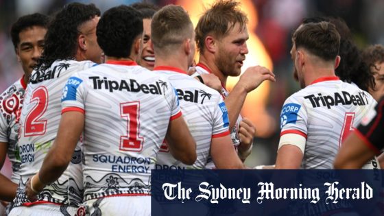 St George Illawarra Dragons charge into top eight with second-half blitz against the Dolphins – MASHAHER