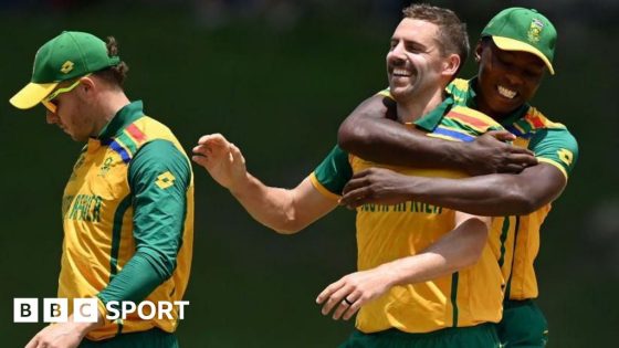 T20 World Cup results: South Africa edge USA in Super 8s opener – MASHAHER