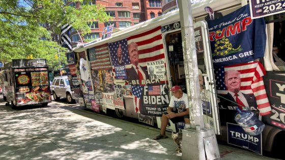 Trump fans’ bus loaded with MAGA merchandise crashes in New York City – MASHAHER