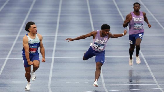 British student Louie Hinchcliffe lands 100m Olympics spot – with help from Carl Lewis – MASHAHER